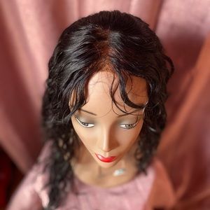 Wet & wavy wig 100% human